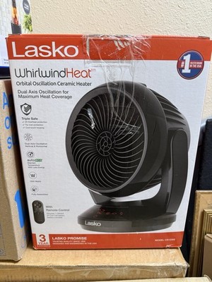 Lasko Orbital Oscillation Ceramic Heater CS12350 1500W Remote Auto Shut-off