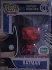 Funko Pop! Vinyl Batman Chrome Limited Edition DC Super Heroes #144