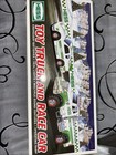 Hess 2011 Toy Truck and Race Car Real Lights Multiple Sound Operating Ramp — photo 1