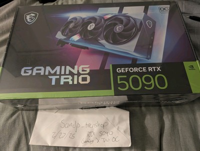 RTX 5090 MSI GAMING TRIO - NEW And SEALED