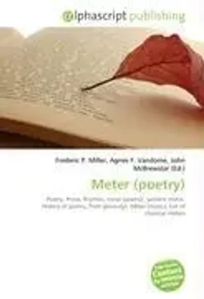 Frederic P. Miller (U. A.) | Meter (Poetry) | Taschenbuch | Englisch (2026)-image