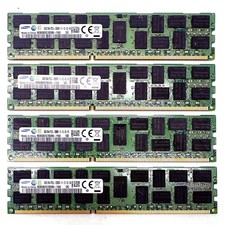 Samsung M393B2G70DB0-YK0 64GB 4x16GB PC3L-12800R DDR3 ECC Registered Server RAM