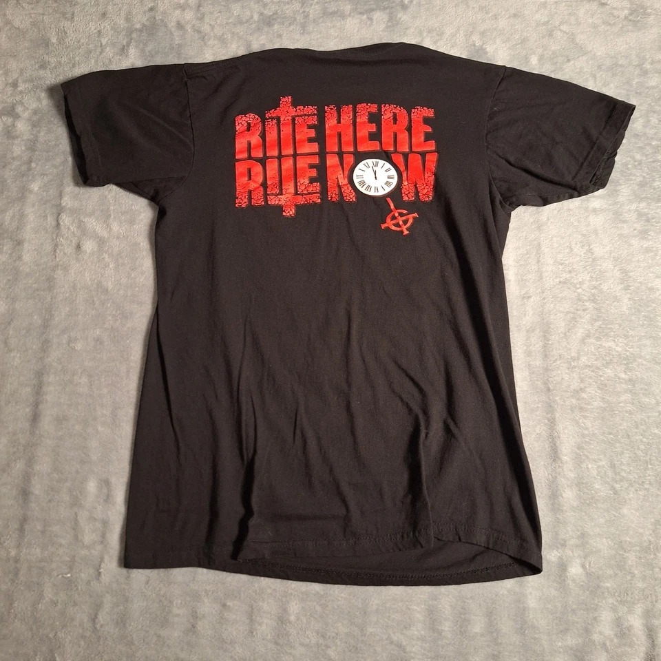 Camiseta Ghost Band "Rite Here Rite Now" Talla Mediana Negra Metal Rock Negra  Foto 4 de 4