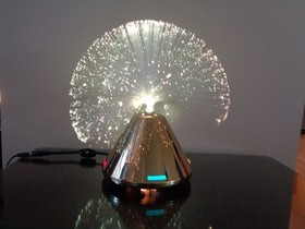 Vintage Fantasia Products Saturn Model # 2050 with a gold metal base