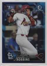 2016 Bowman Draft Chrome Picks Blue Refractor 129/150 Walker Robbins #BDC-7 y0i
