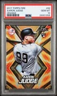 Aaron Judge 2017 Topps Fire #62 Orange /299 PSA 10🔥 RC Low Pop Yankees