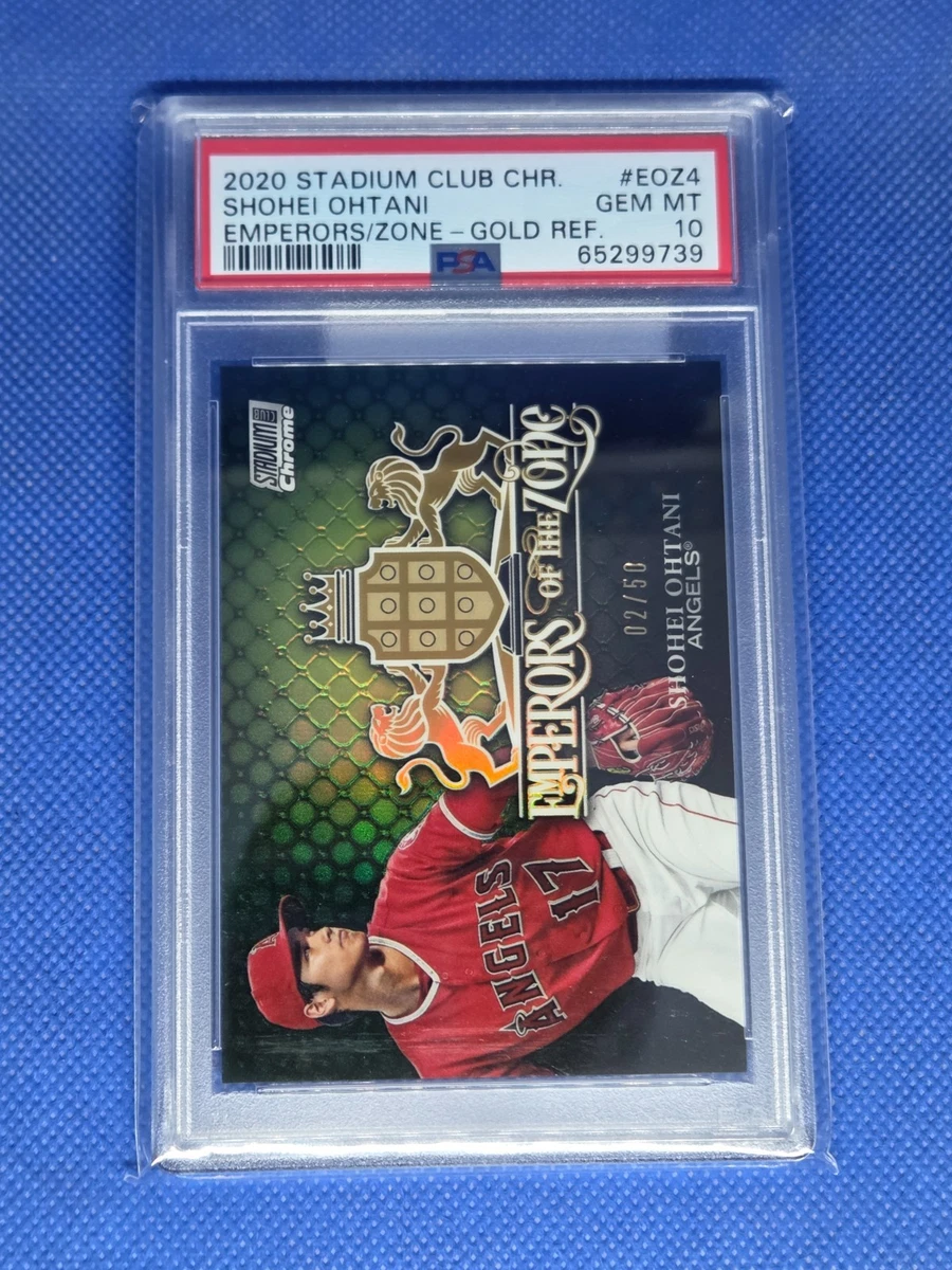 2020 Topps Stadium Club Chrome - Shohei Ohtani #EOZ-4 for sale | eBay