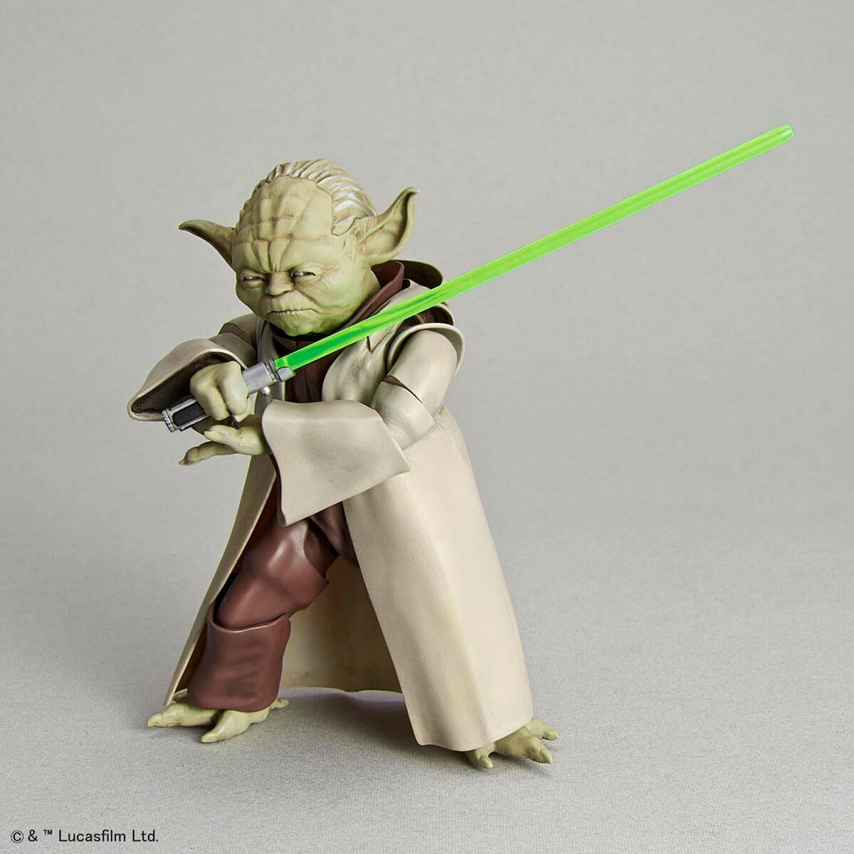 STAR WARS YODA 1/6 プラスチックモデルキット Bandai Star Wars 1/6 Yoda 1/12 Ver Plastic Model Kit Toy