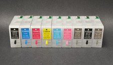 9x80ml Refillable Pigment Ink Cartridges for Stylus 3800,UltraChrome K3