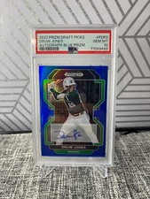 2022 Panini Prizm Draft Picks - Druw Jones #PDP2 Blue Prizm