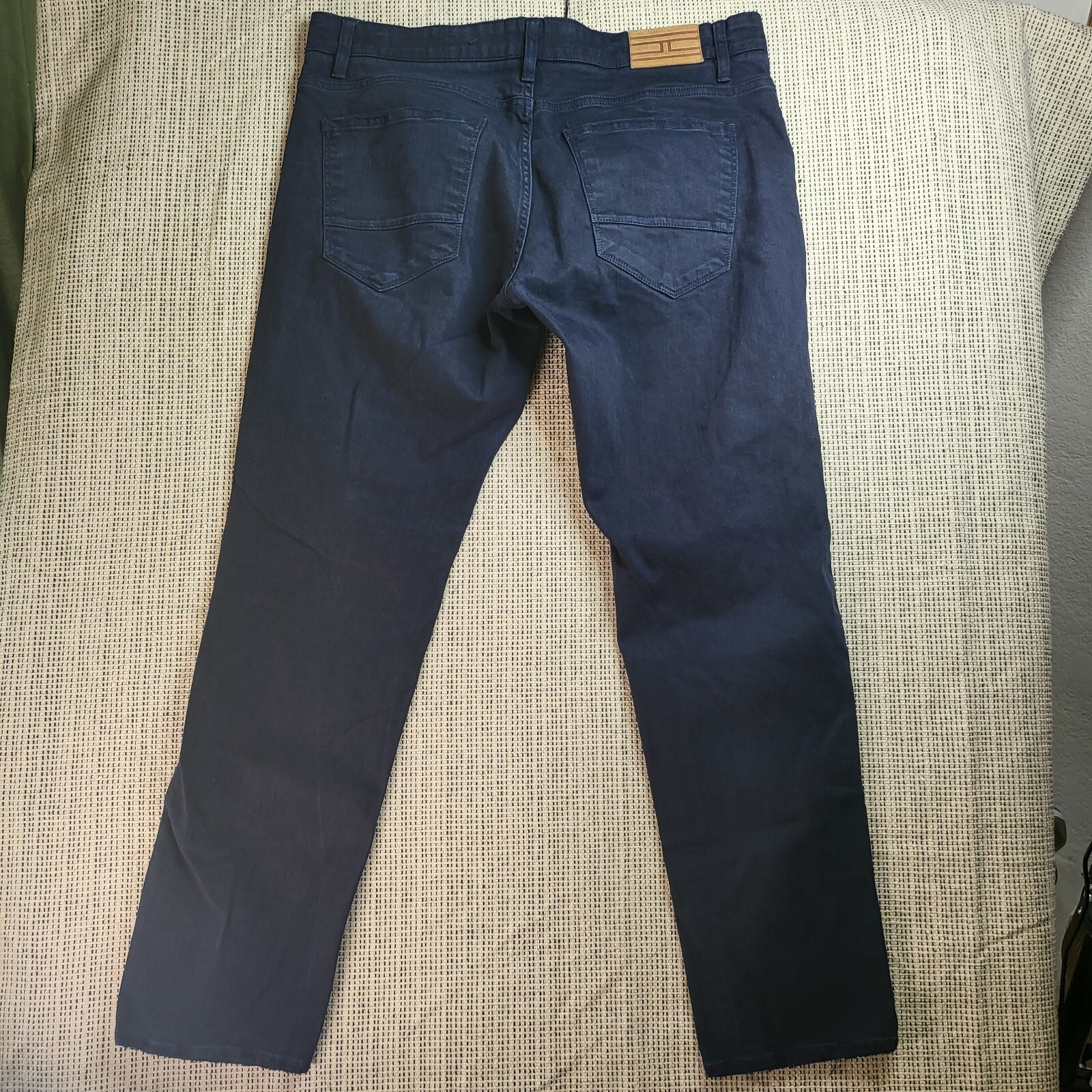 Jordan Craig Black Aaron Jeans Mens Legacy Ed 36x32 Distressed Thrashed Straight thumbnail 7