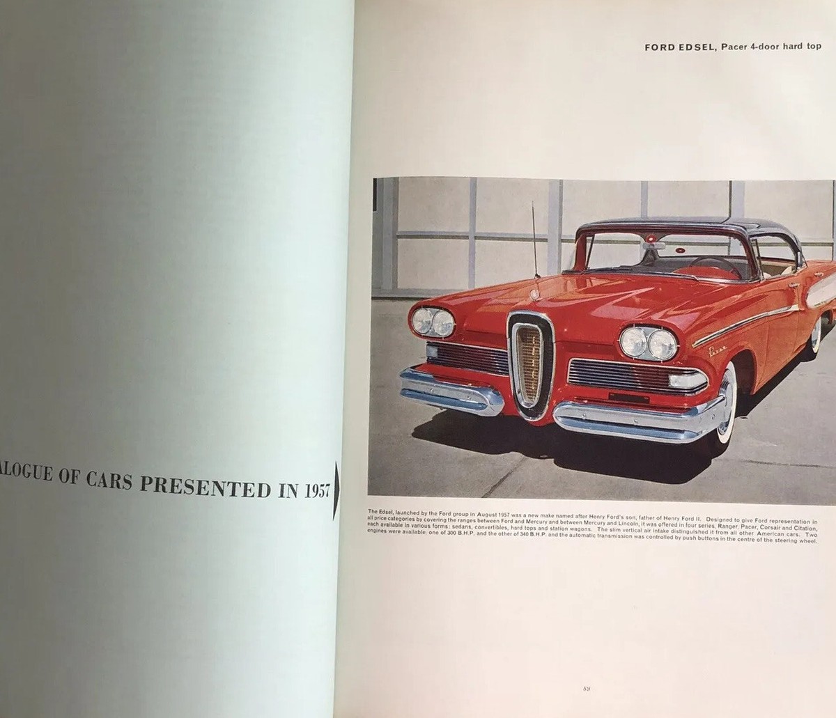 Automobile year 1957-1958 book | eBay