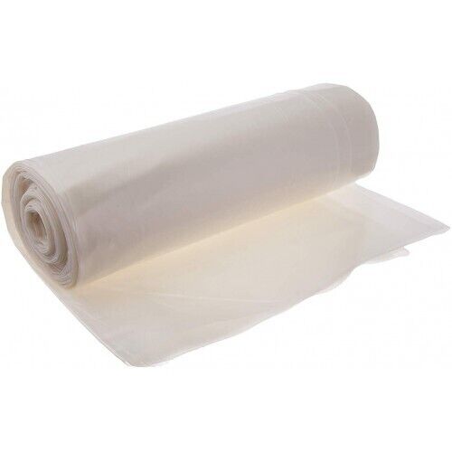 Vapor Barrier Supply - Poly Cover Clear Vapor Barrier Plastic Sheeting - 2 Mil - Picture 1 of 6