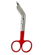 Premium 1 Pcs German Lister Bandage Nurse Scissors 5.5" Medical Surgical Red