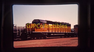 22104 35MM Train Slide MOTOREN WAGEN STATIONEN AUG 23 DAIR D & I #3022 EEEEE