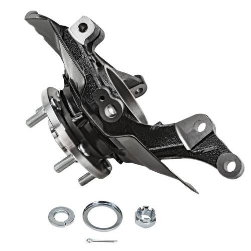 2.4L Front Steering Knuckles & Wheel Hub Bearings Assembly for 2011 Kia Optima - Picture 7 of 15