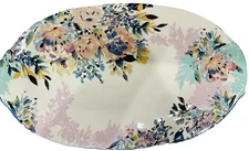 Anthropologie Cassidy Serving Platter New Floral
