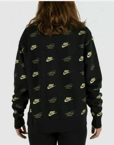 🔥NIKE SPORTSWEAR WOMEN SHINE AOP CREW 