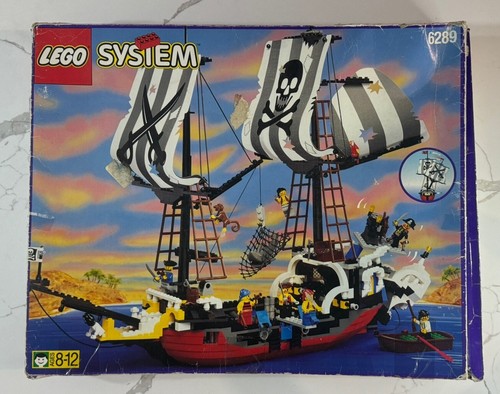 Lego System Red Beard Runner Pirate Ship 6289 1996 Incomplete See Description