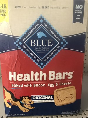 blue buffalo bacon egg cheese