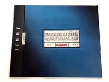 2001 Gmc Truck Jimmy 28-page Original Sales Brochure Catalog 2001 Gmc Truck Jimmy 28-page Original Sales Brochure Catalog