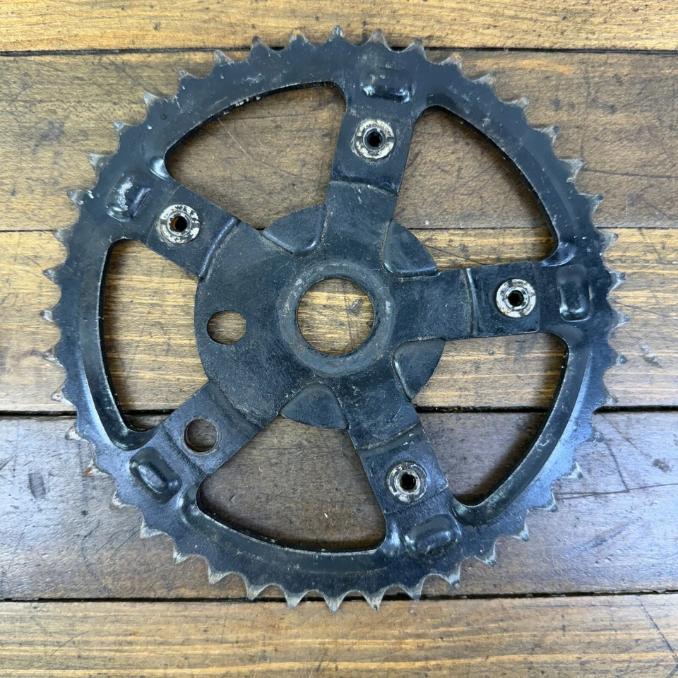 Rueda dentada GT BMX Spider Old School BMX Freestyle 110 BCD Mach One años 90 00 A4 Foto 4 de 4