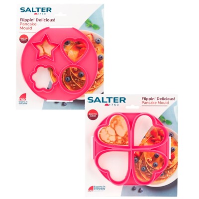 Salter Silikon Pfannkuchen Form - Ei Krepp Plätzchen Gelee