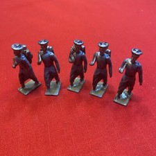 Vintage Lead Soldiers/ Set Of 5 / Made In France