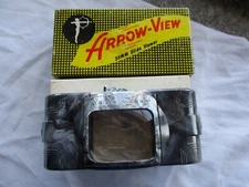Vintage Arrow-View 35mm Slide Viewer in Box, Illuminating Magnification