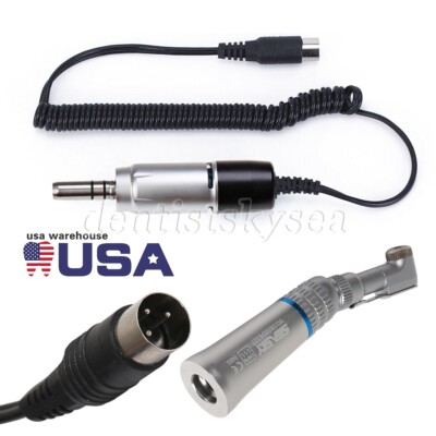 Dental Lab Marathon Micro Motor E Type 35000rpm / Contra Angle Handpiece US-YP