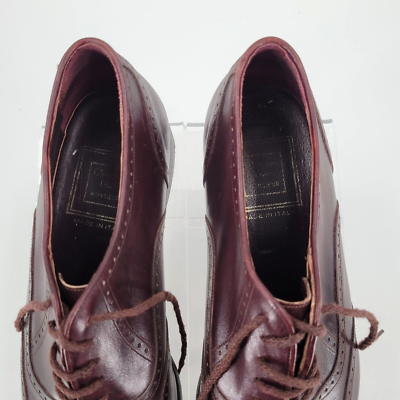 Christian Dior MONSIEUR Mens Oxfords Burgundy Leather  display picture 1