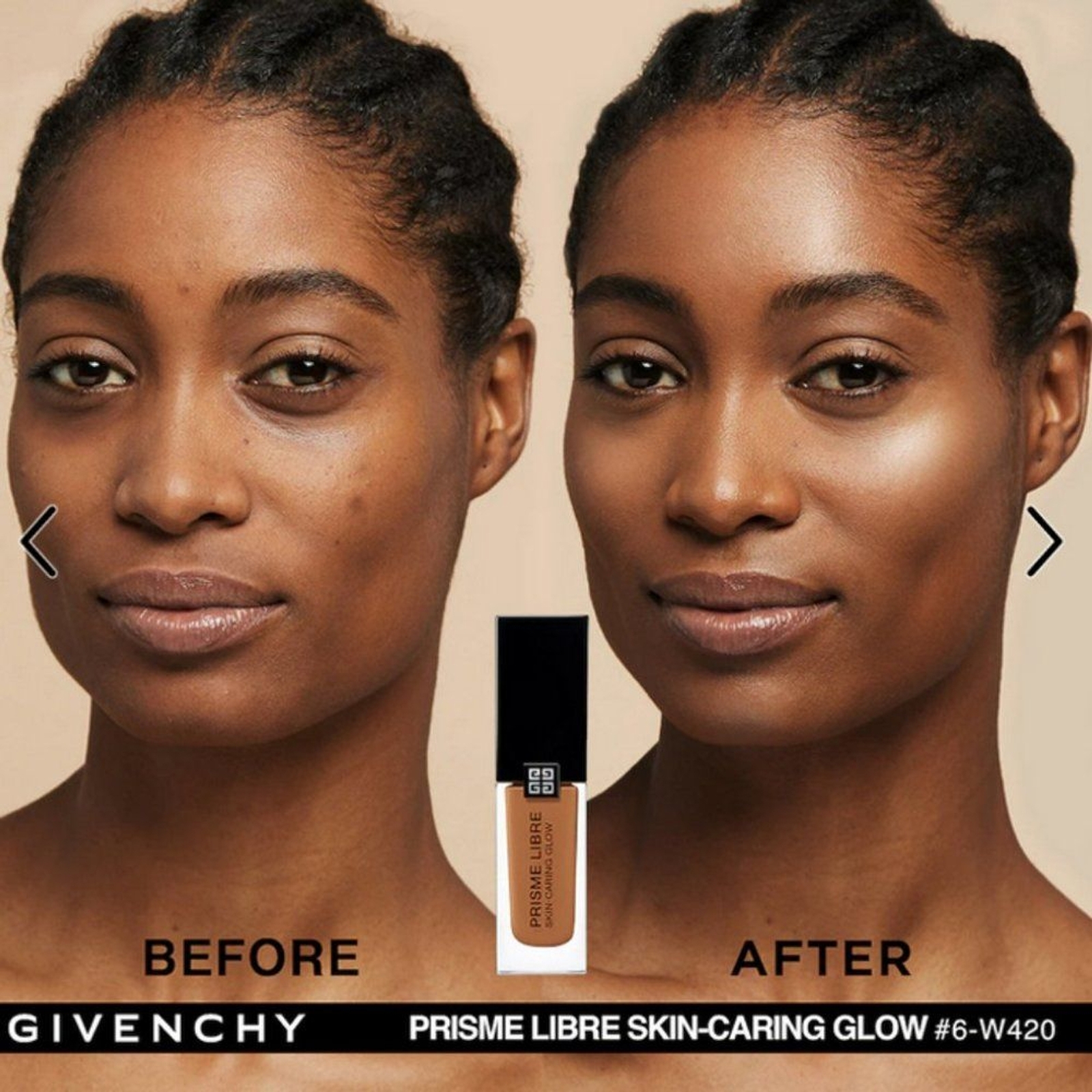Givenchy Prisme Libre Skin-Caring Glow Foundation W420 thumbnail 5