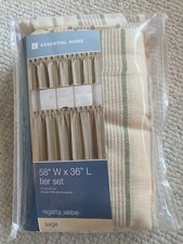essentisl home 58 x 36 tier set