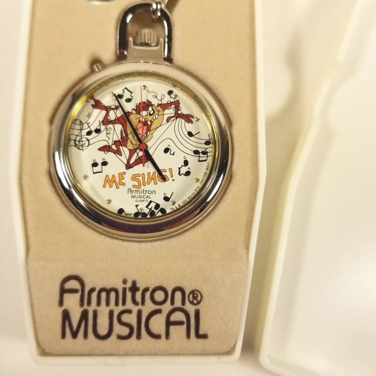 Armitron Collectible Musical Looney Tunes Pocket Watch