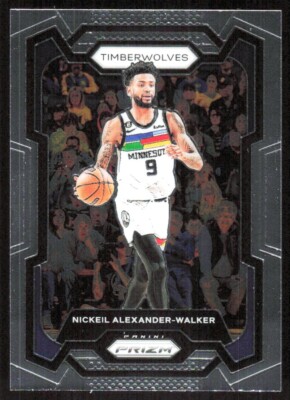 2023-24 4097A Panini PRIZM NICKEIL ALEXANDER-WALKER Minnesota Timberwolves #218