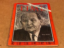 TIME MAGAZINE 4/2/1966 DEAN RUSK COVER : LAURENCE OLIVIER