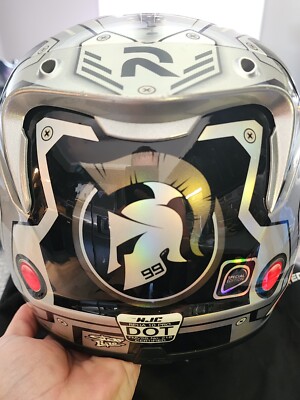 Hjc Rpha 10 Monster Energy Lorenzo Replica Motorcycle Helmet