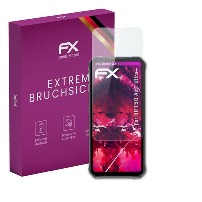 atFoliX Glasfolie für IIIF150 Air1 Ultra+ Displayfolie 9H Schutzpanzer