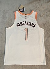 Authentic City Edition Nike XL Victor Wembanyama NBA JERSERY 52 NWT