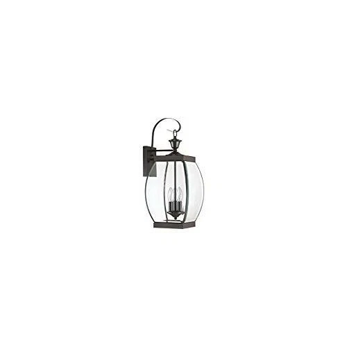 Quoizel OAS8409Z 3-Light Oasis Outdoor Lantern in Medici Bronze - Picture 3 of 7