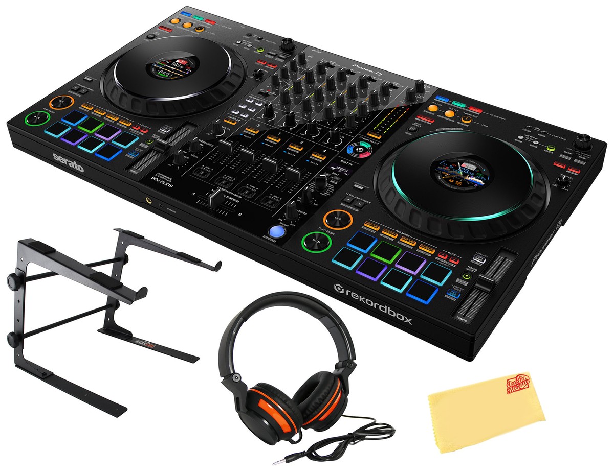 Pioneer DDJ-FLX10 DJ Controller w/ Laptop Stand | eBay