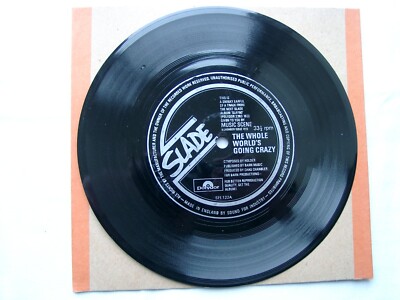SLADE / MIKE HUGG - The Whole Worlds Going Crazy - 1972 UK - Split ...