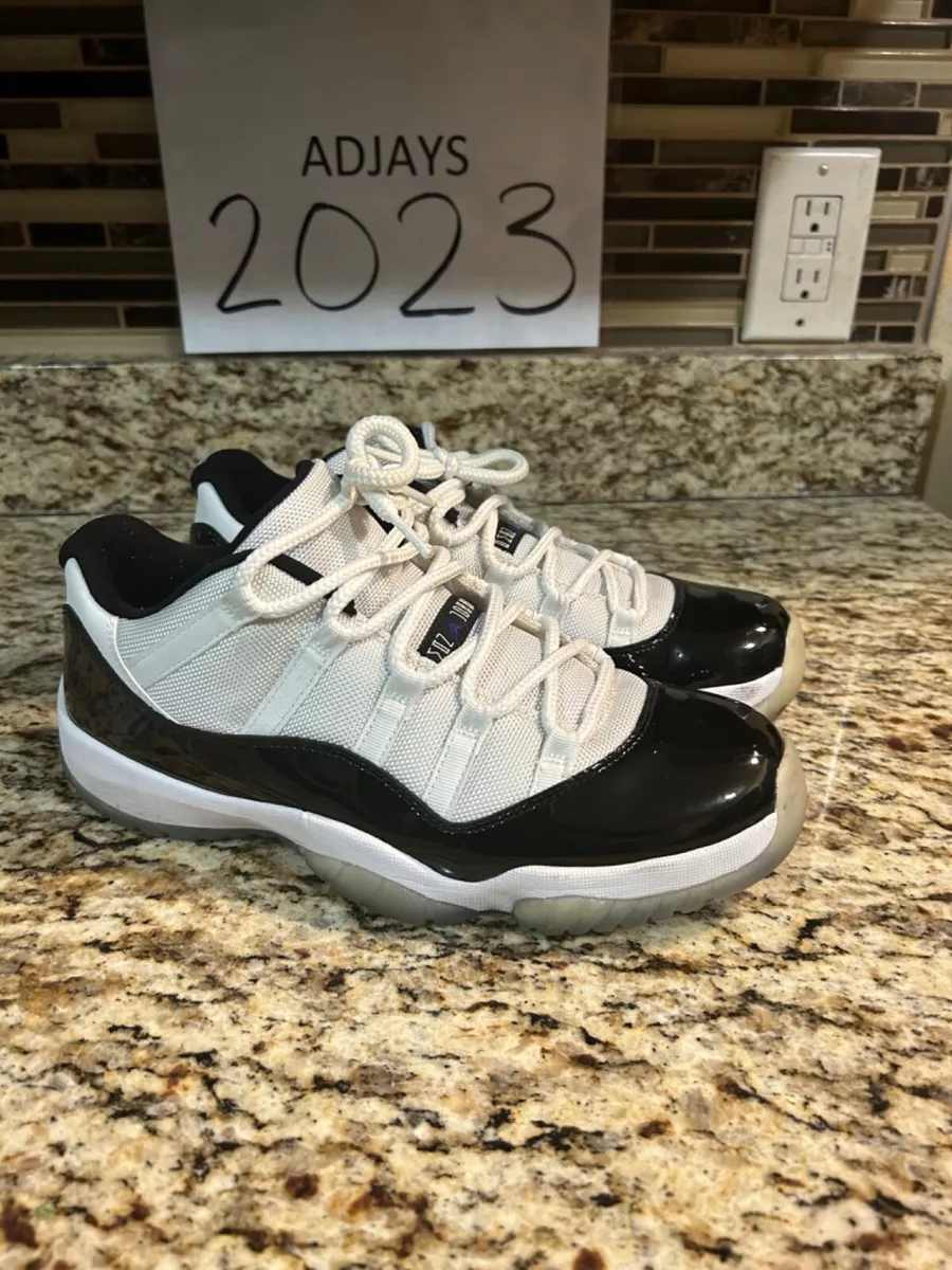 AIR JORDAN 11 RETRO LOW CONCORD SZ 9.5 2014 (528895-153)