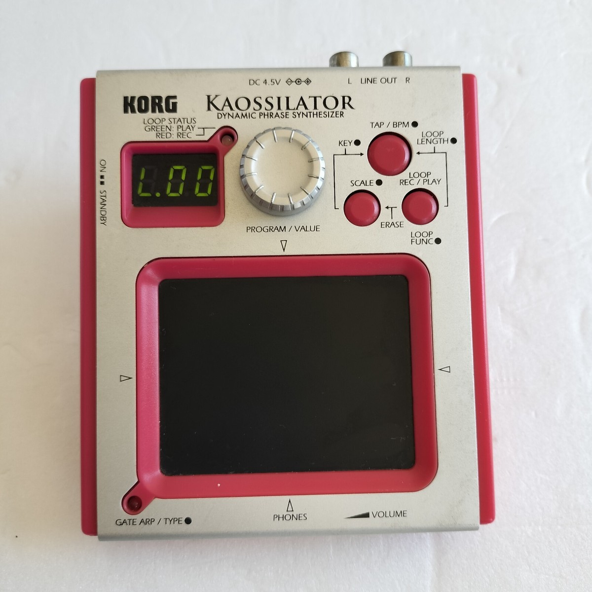 Korg Kaossilator KO-1 Dynamic Synthesizer Limited Pink Rare