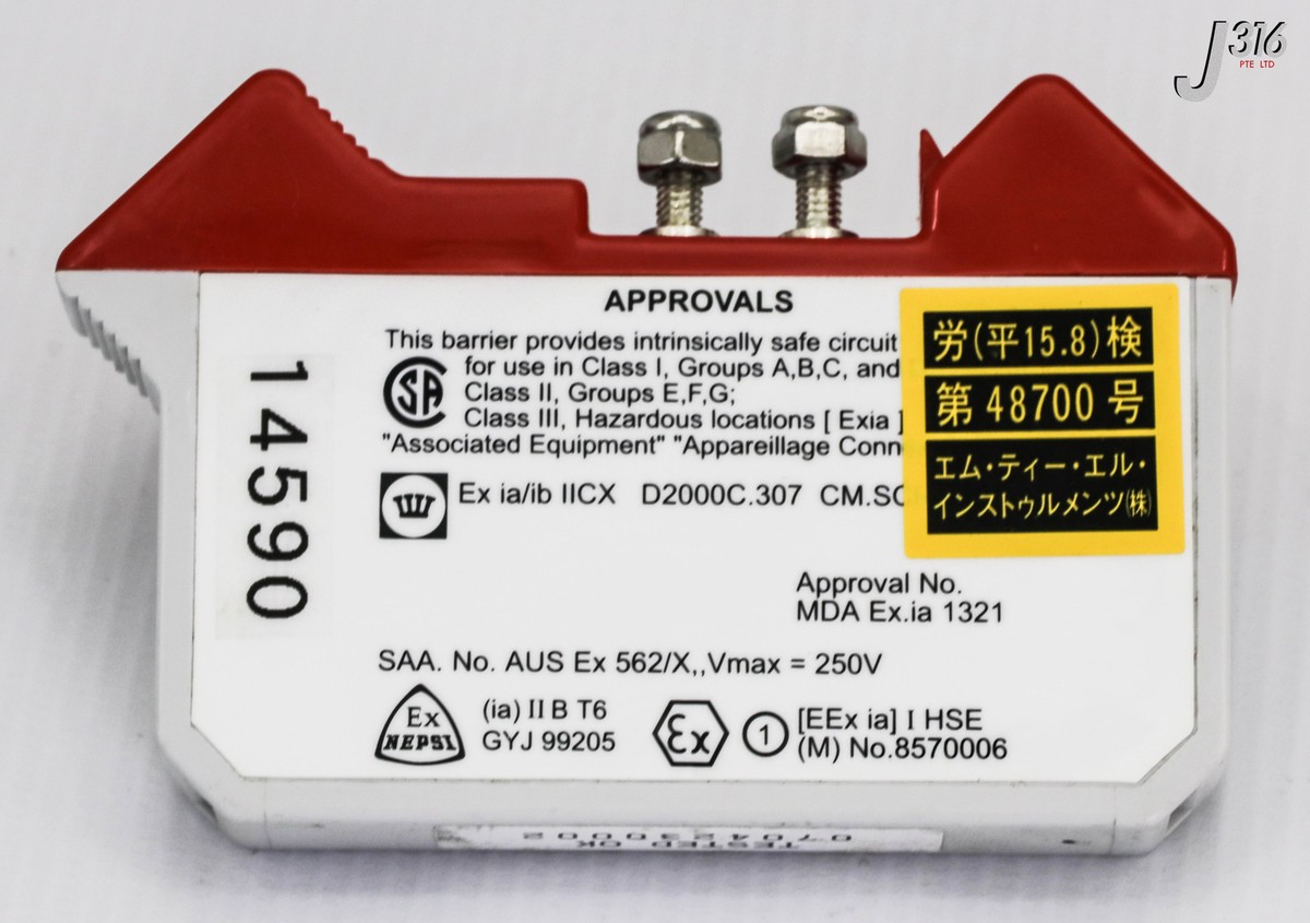 14590 MEASUREMENT TECHNOLOGY SHUNT-DIODE SAFETY BARRIER MTL 779+