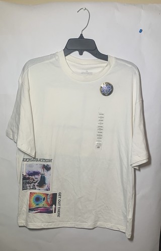 Hollywood The Jean People Space Themed T Shirt 100% Cotton Xtra Large NWT - Picture 2 of 8