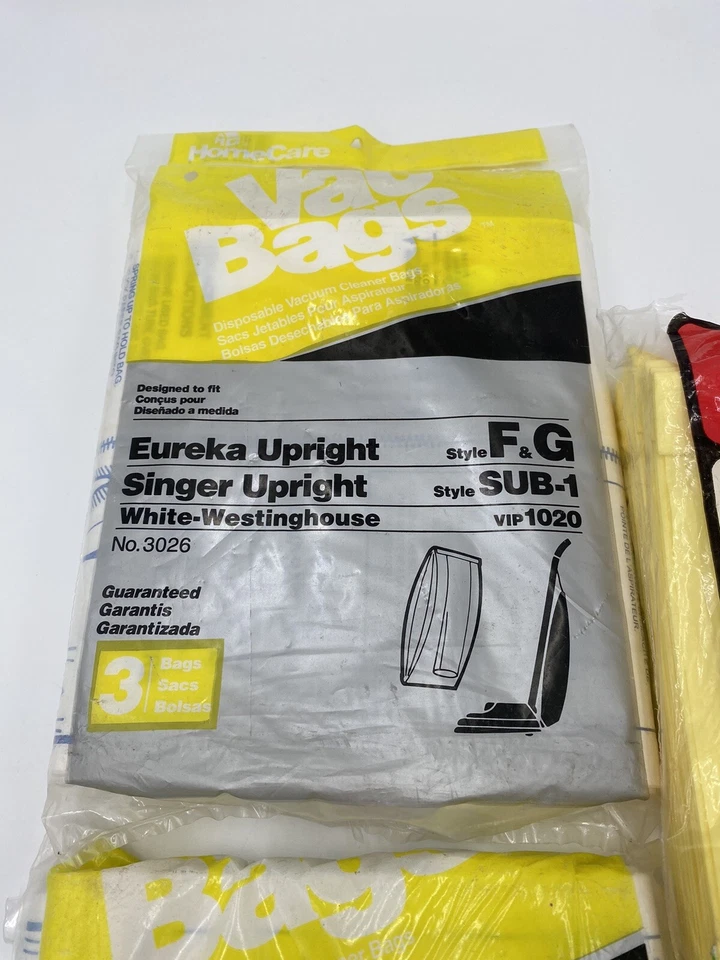 Eureka F and G Upright Vacuum Cleaner Replacement Bags (15 Total) Vintage Value - Image 3 of 4