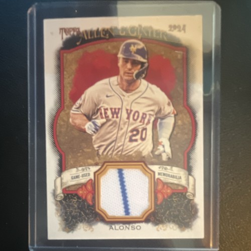 2024 Topps Allen & Ginter Pete Alonso Game-Used Memorabilia Relic Mets AGR-PA
