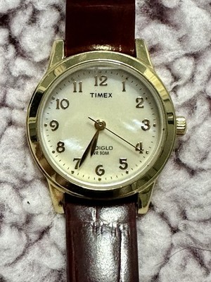 Timex Ladies Easy Read Watch New Battery, Excellent Condition 25mm