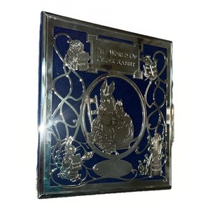The World Of Peter Rabbit by Beatrix Potter Fine Silver Plated Photo Album